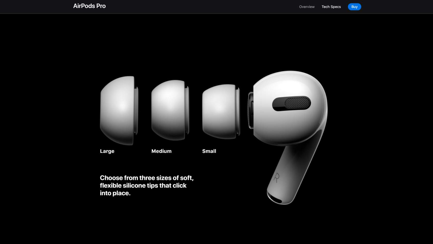 example of eye catching design (AirPods)