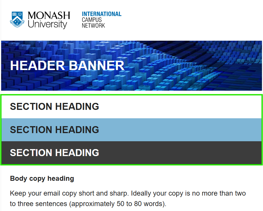 section heading DESKTOP mockup