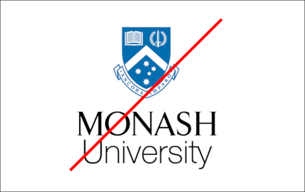 Do not create sub a stacked logo by centering the elements
