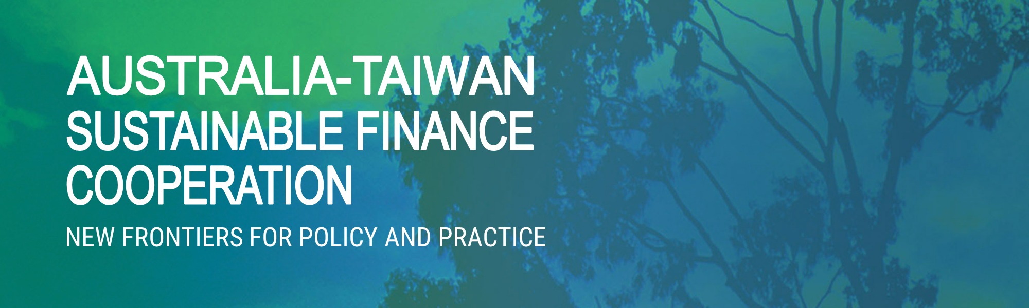 Australia&ndash;Taiwan Sustainable Finance Cooperation