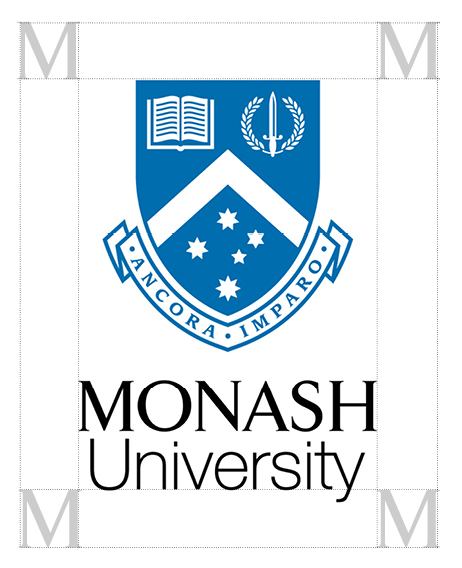 Monash University one-line logo padding 