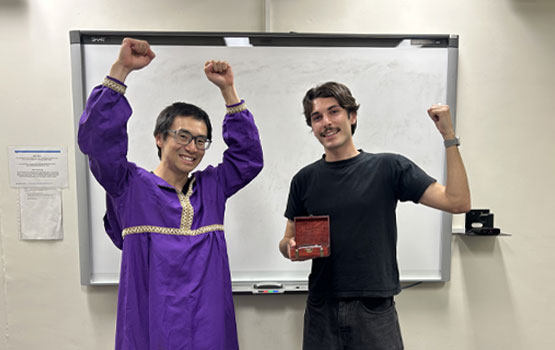 Michael Leung and Henry Cristillo