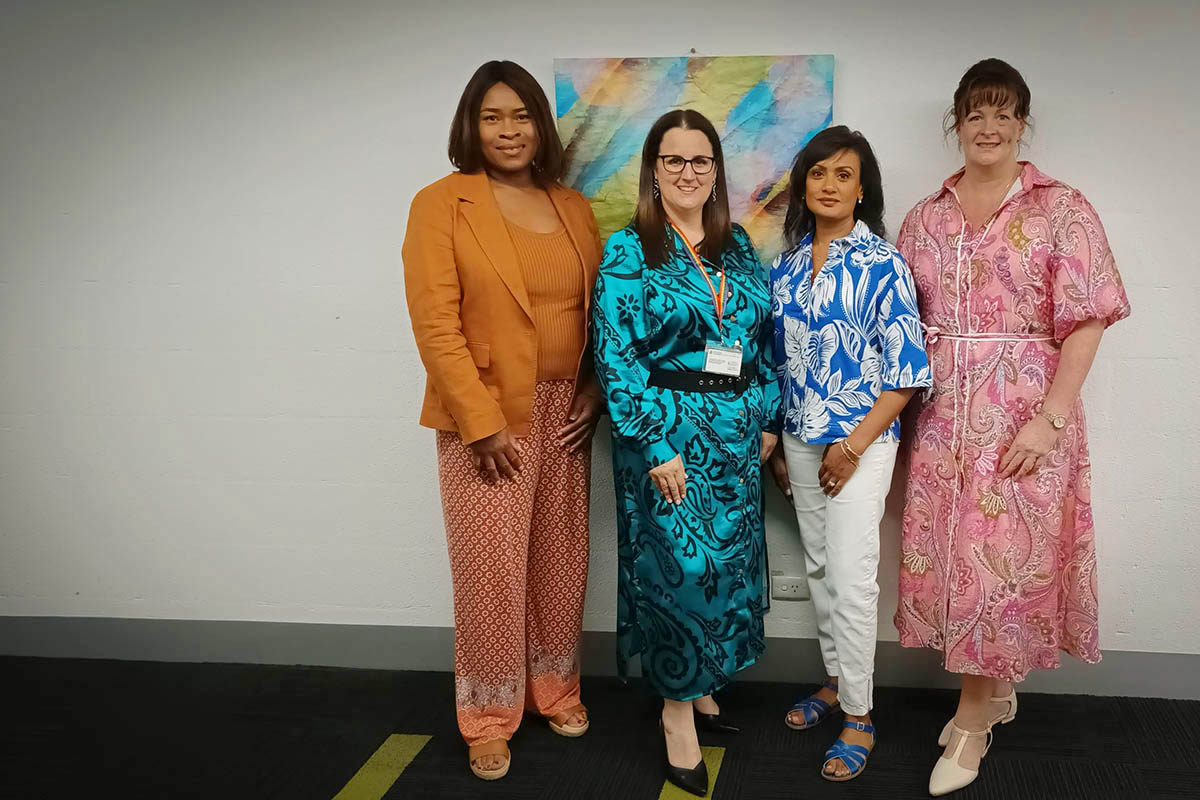 Left to Right: Professor Helen Rawson (Monash University), Associate Professor Natasha Brusco (Monash University), Camilla Radia-George (Each), Natalie Sullivan (Each).