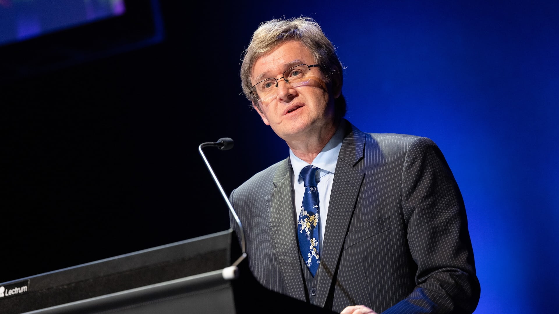 Professor Gerry Nagtzaam was the MC for the first half of the 2025 Academic Year Student Prize Ceremony and announced the postgraduate prizes.