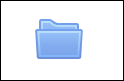 Image of the folder icon in Moodle 3.9