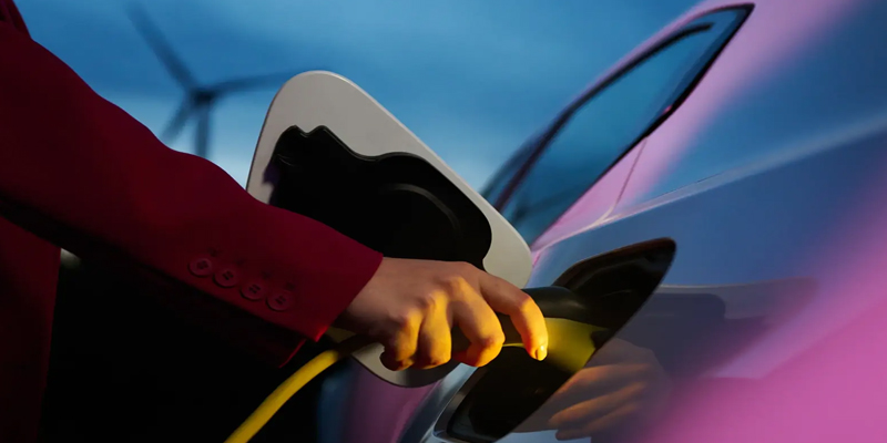 Smart EV charging cover
