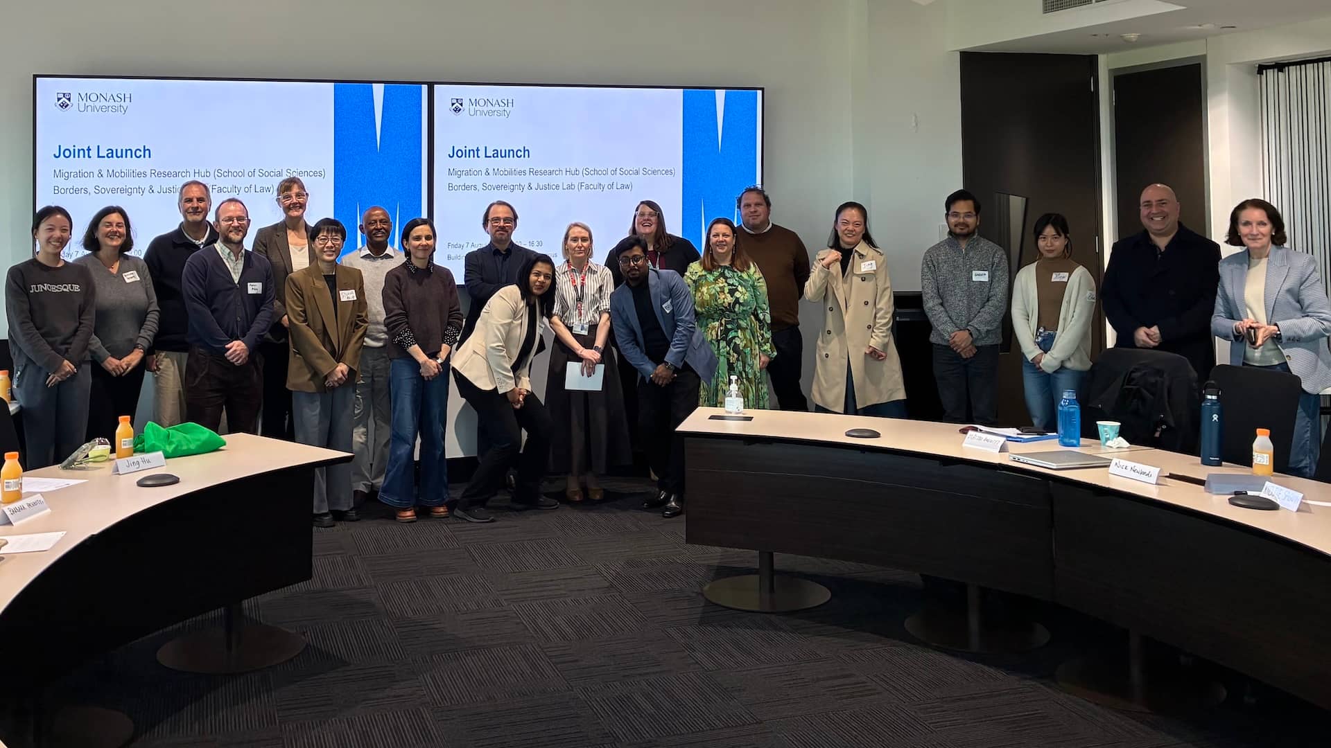 Joint launch of the Migration & Mobilities Research Hub and the Borders, Sovereignty & Justice Lab