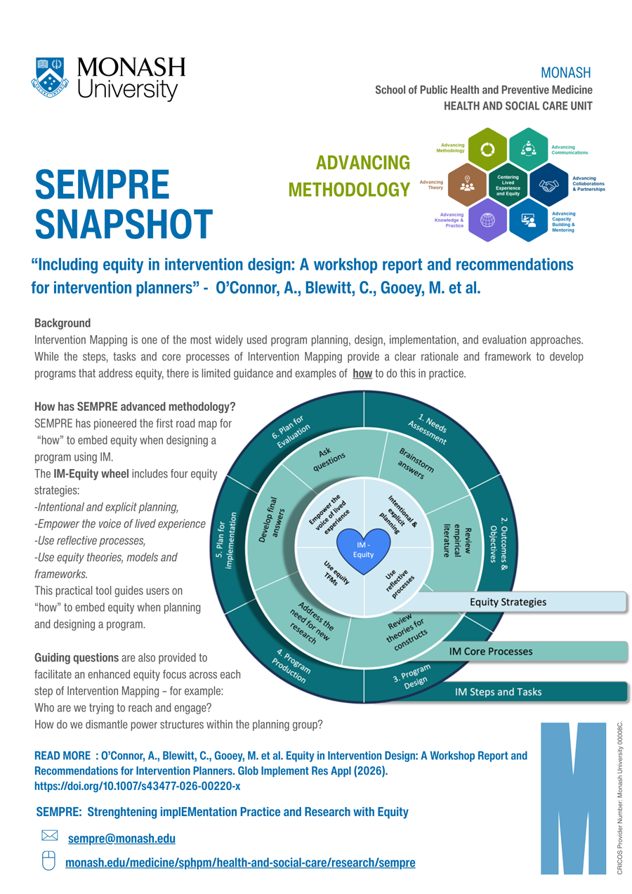 SEMPRE Snapshot &ndash; IM-Equity Wheel (PDF)