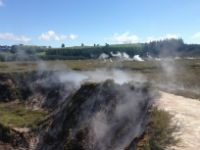 Taupo Volcanic Zone Field Trip. Image: Dr Chris Greening.