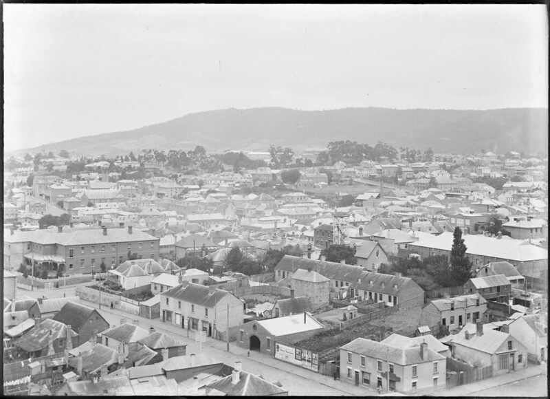 Murray Street, Hobart around the 1900s