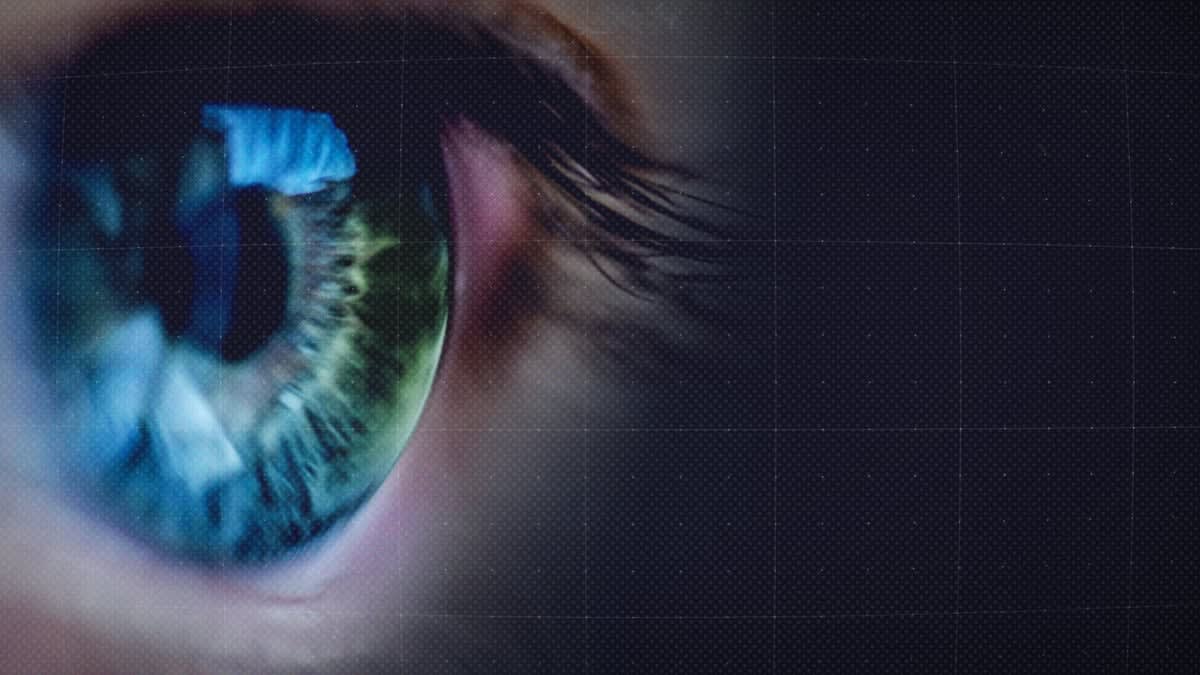 eye close up