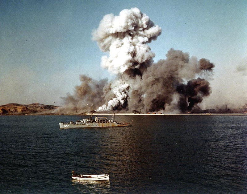 Hungnam Port Destruction Hungnam Port Destruction