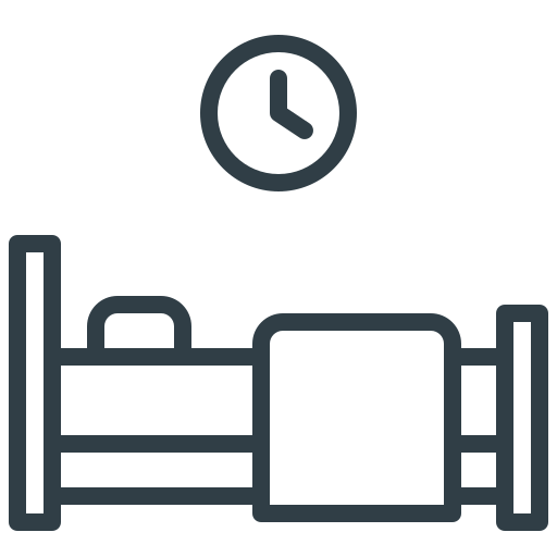 clipart of person sleeping in bed