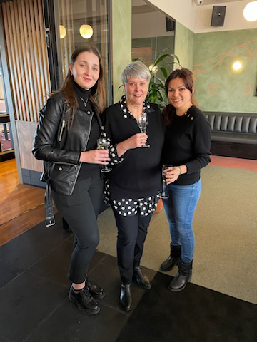 Sue Ball, Angela Kousourakis, and Elena Scherbak