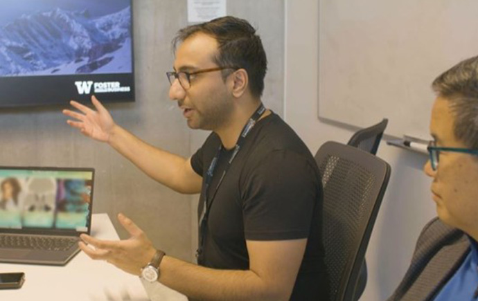 Diag-Nose Founder and CEO Eldin Rostom at CDL-Seattle. Source: CDL