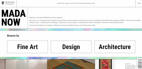 MADA Now website 2023