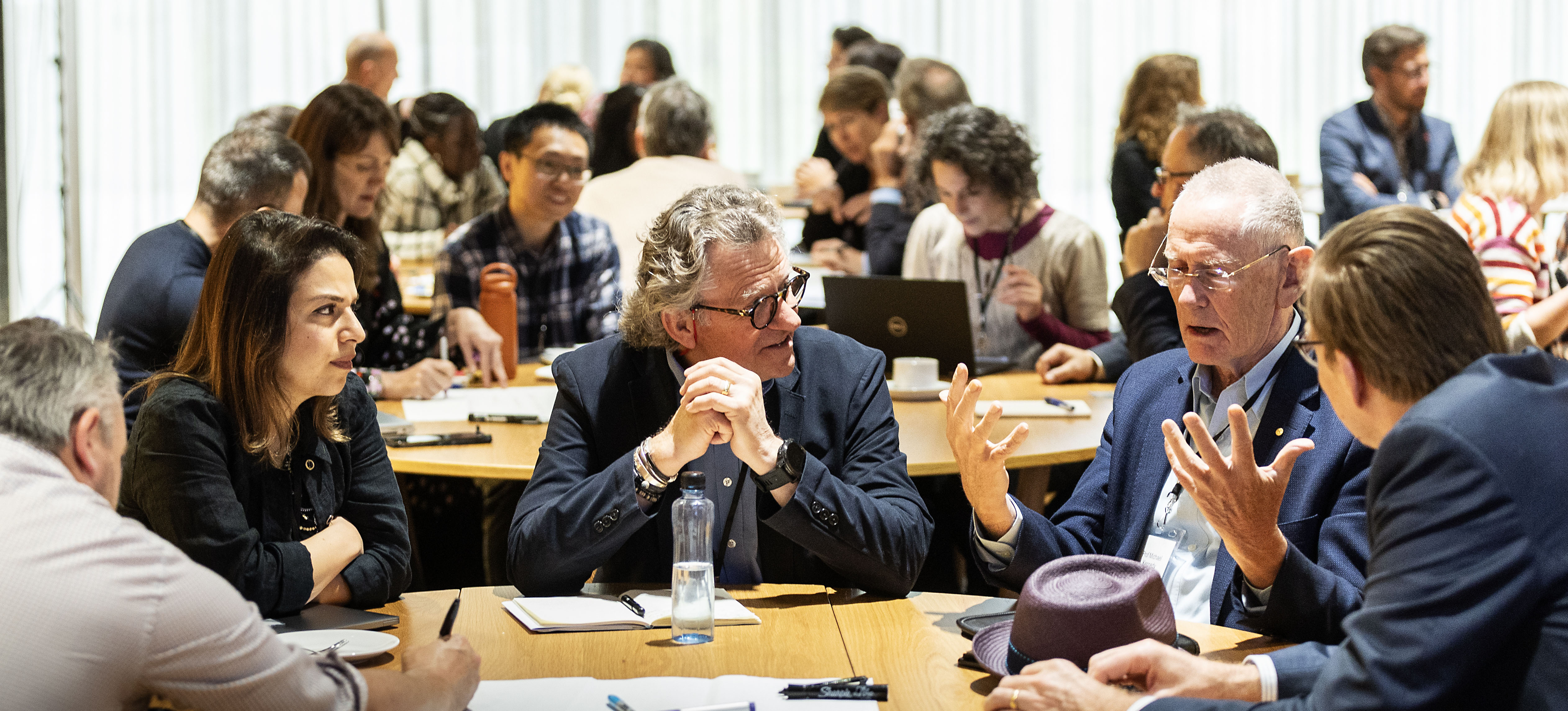 Participant discussion at the inaugural Affiliates event