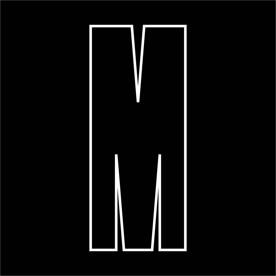 M logo