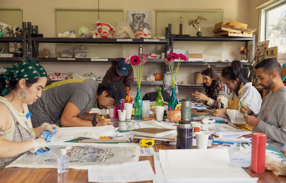 Silog Workshop at Bridge Darebin, 2023, photo by Mischa Wang Silog Workshop at Bridge Darebin, 2023, photo by Mischa Wang