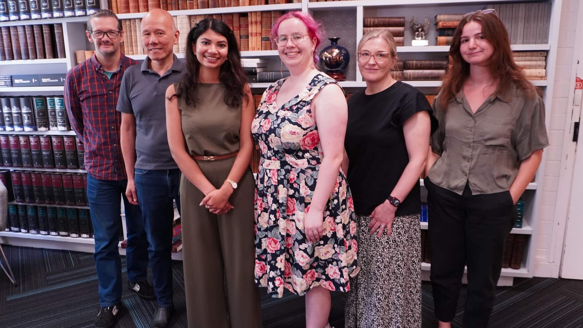 Dr Angela Paul with group