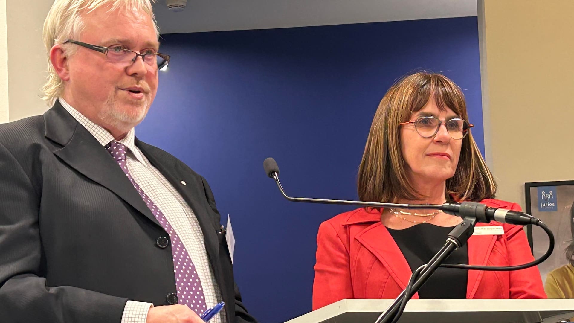 Dr Greg Byrne and Associate Professor Jacqui Horan