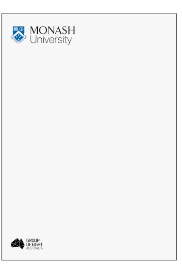 Group of eight - placement example - letterhead