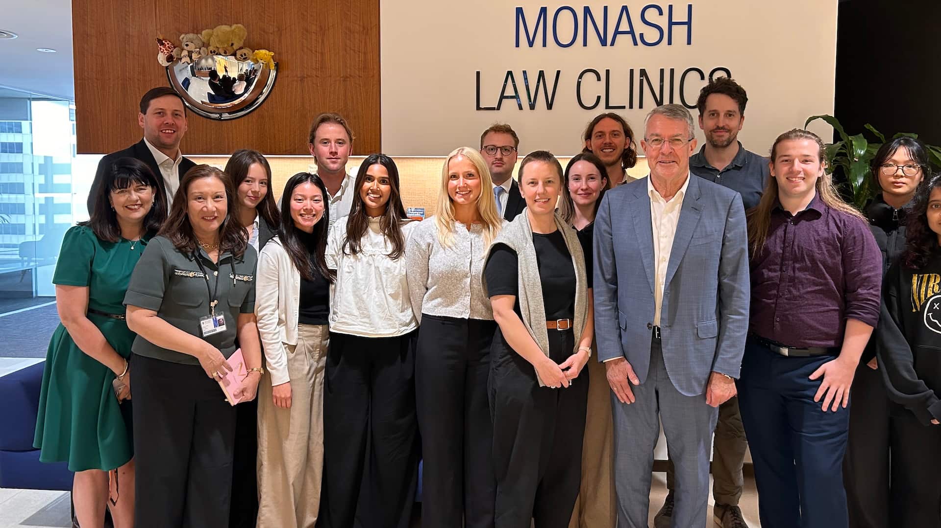 The Hon. Mark Dreyfus KC MP at Monash Law Clinics
