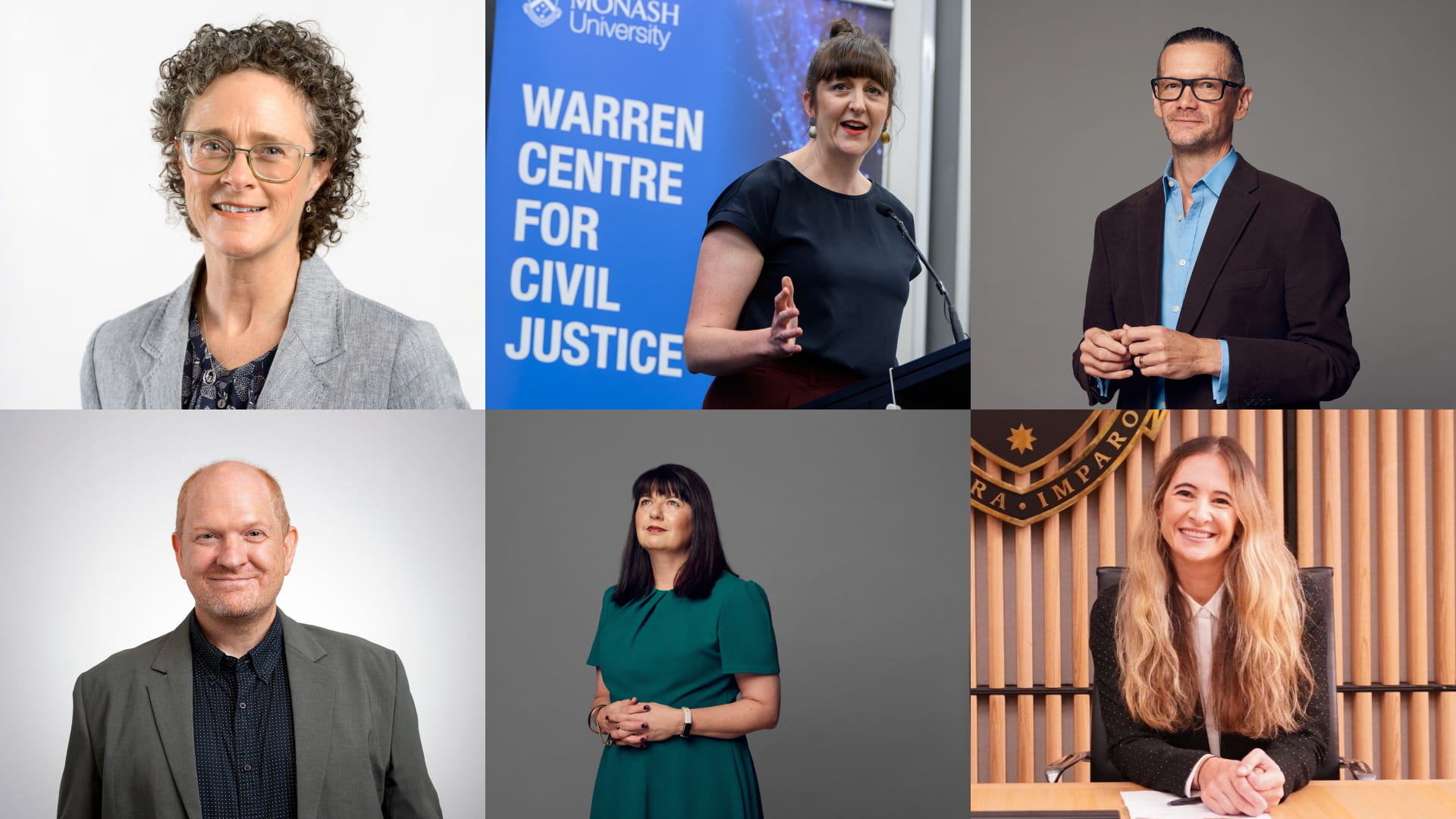 Julie Debeljak, Genevieve Grant, Paul Burgess, Mel Marquis, Sally Andersen, Tamara Wilkinson