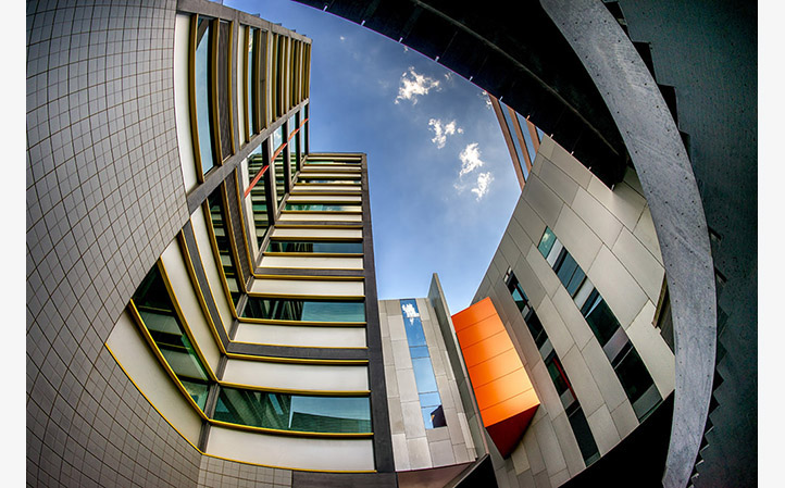 Photo of Building C at Monash Caulfield Campus