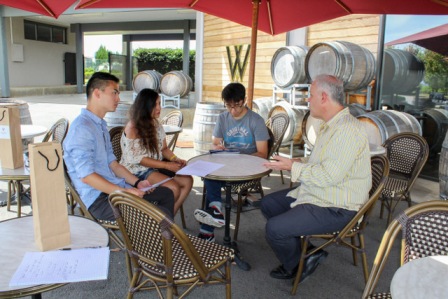  Description (L-R): Shawn Yu, Tanya Arora, Linus Teo and Robert from Warramunda Estate requirement gathering at Warramunda Estate