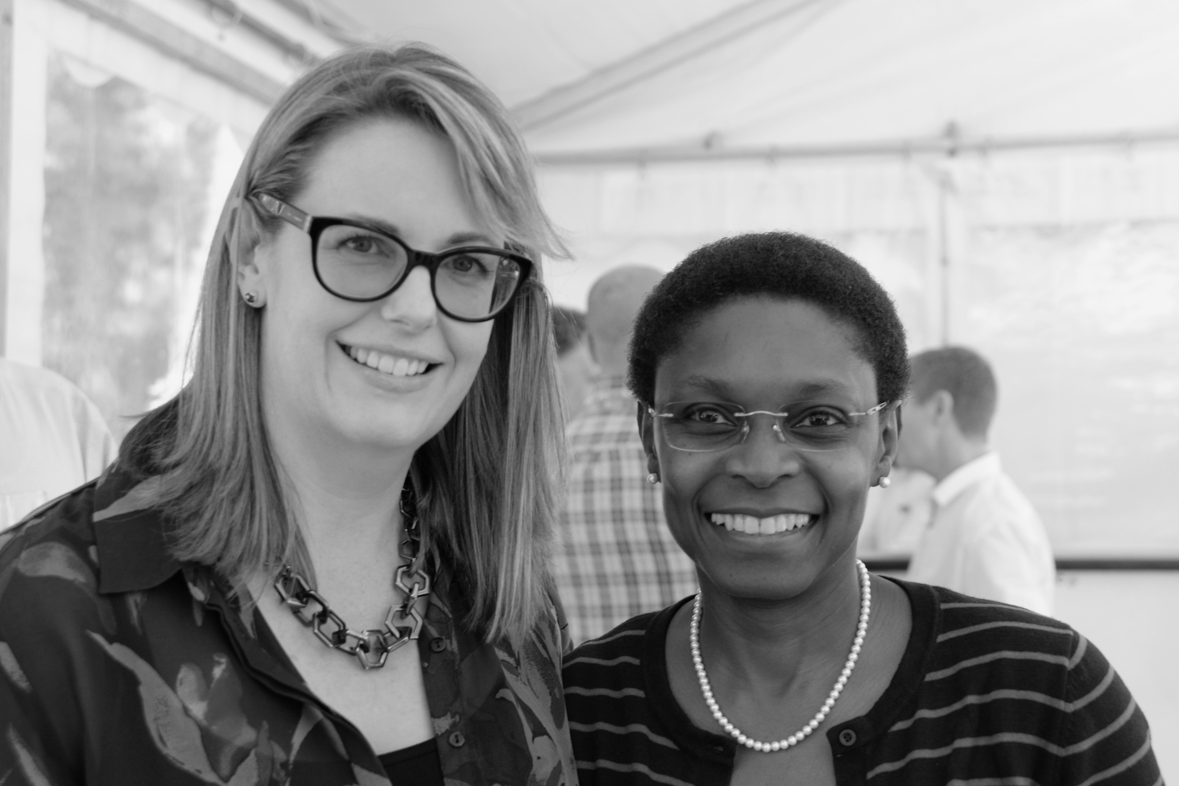 Professor Rebekah Brown with Professor Pascale Allotey Professor Rebekah Brown w Professor Pascale Allotey