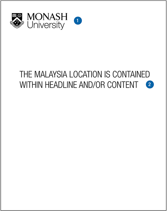Malaysia Monash University level location