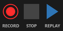 PowerPoint recording controls