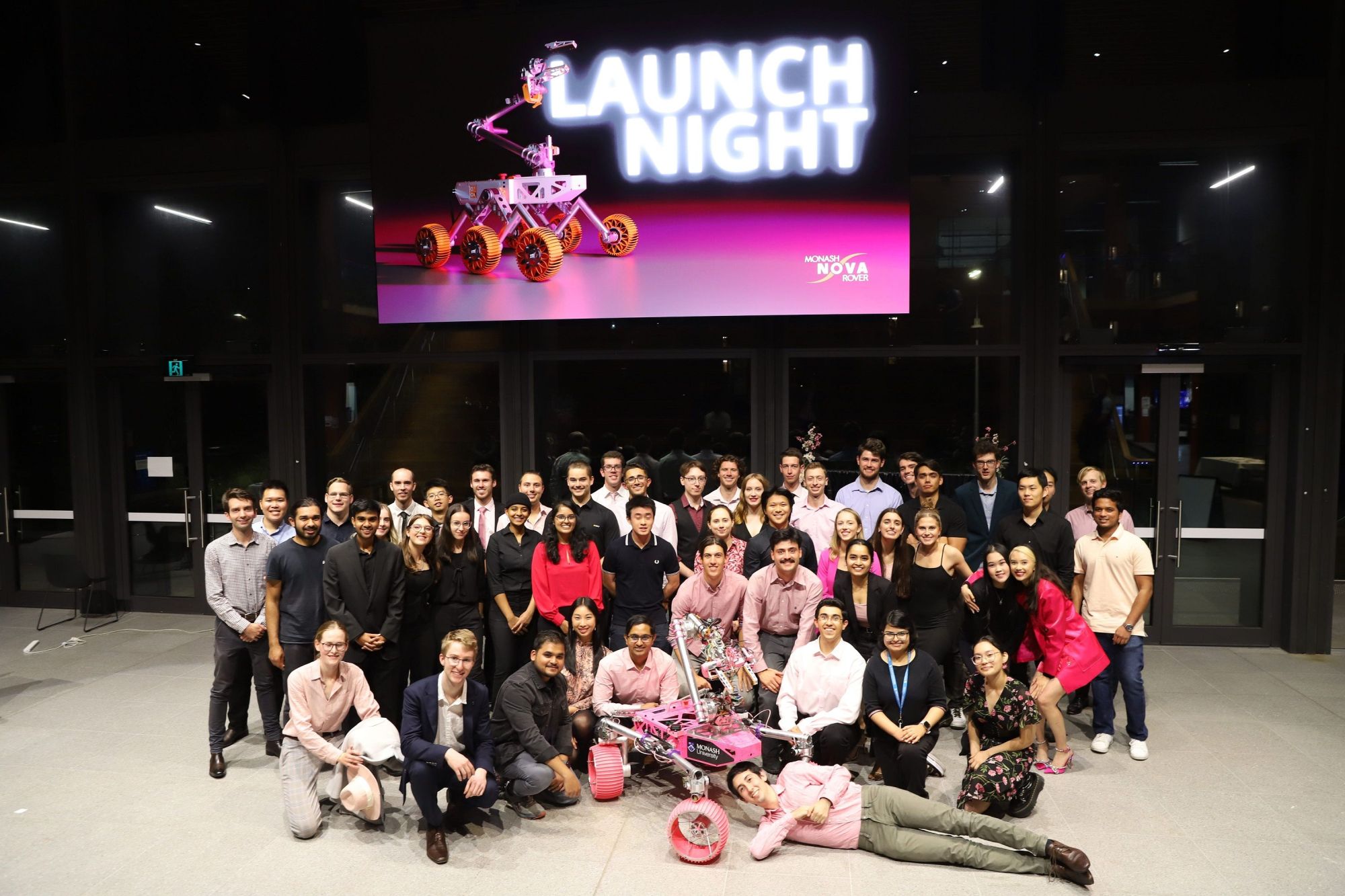 Launch night