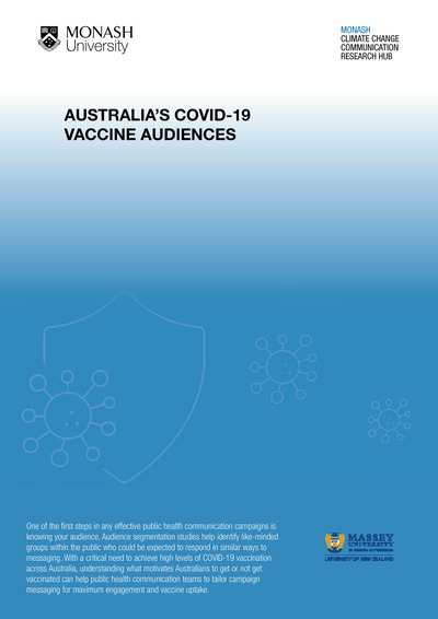 Australia’s COVID-19 Vaccine Audiences
