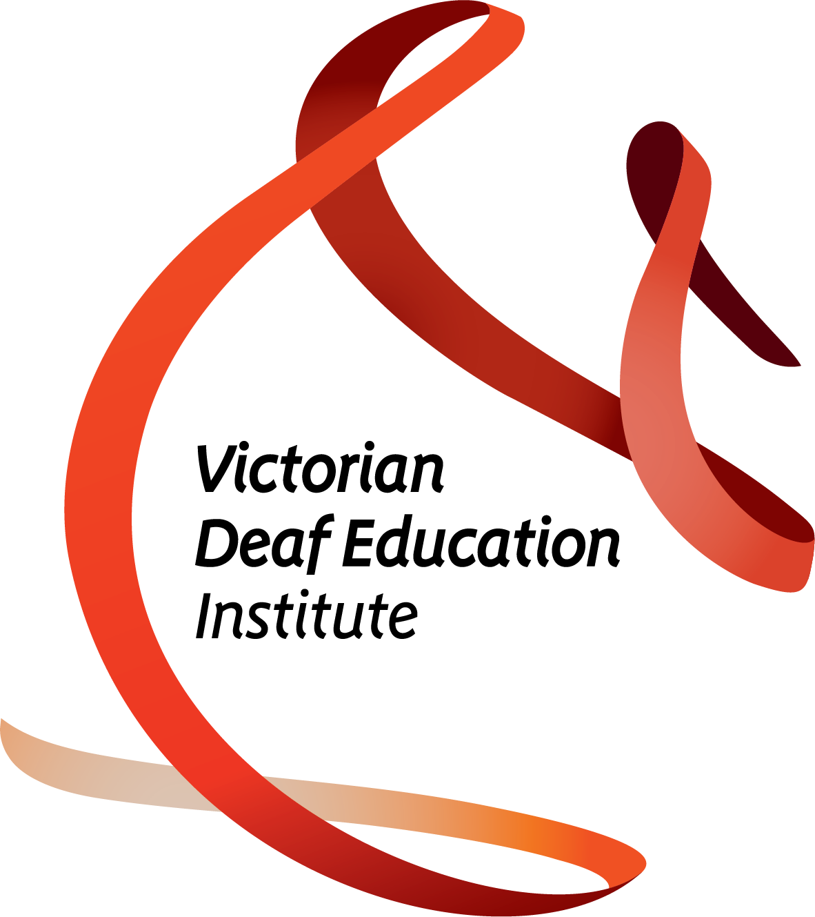 Logo of VDEI: Victoria Deaf Education Institute