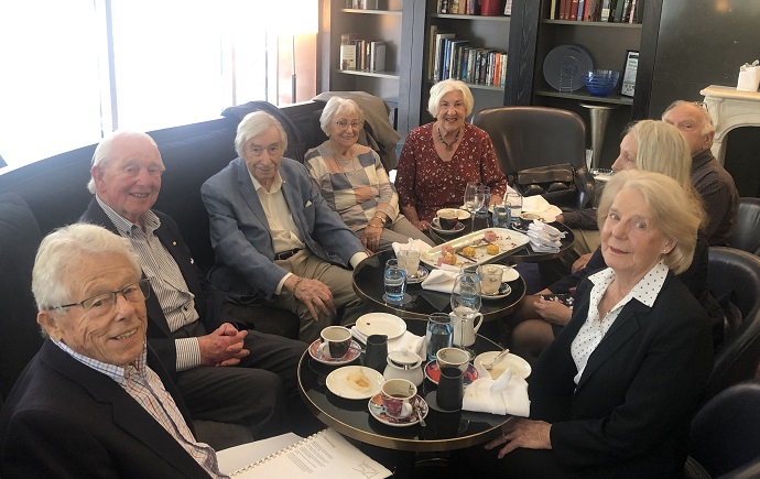 A few Pharmacy alumni from the Class of 1954 at a reunion luncheon held at the Westin Hotel Melbourne