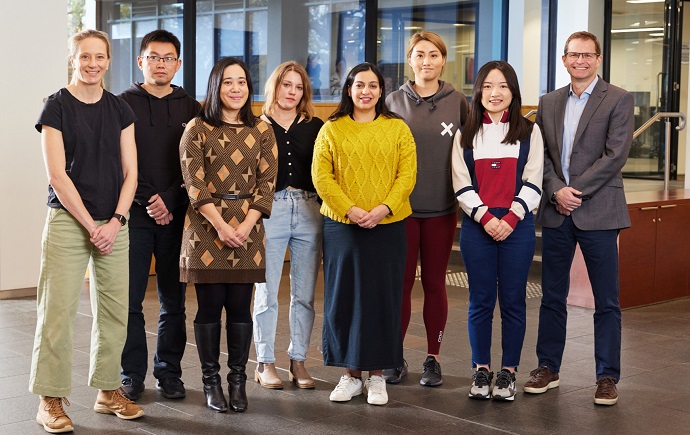 Chris Porter's research team