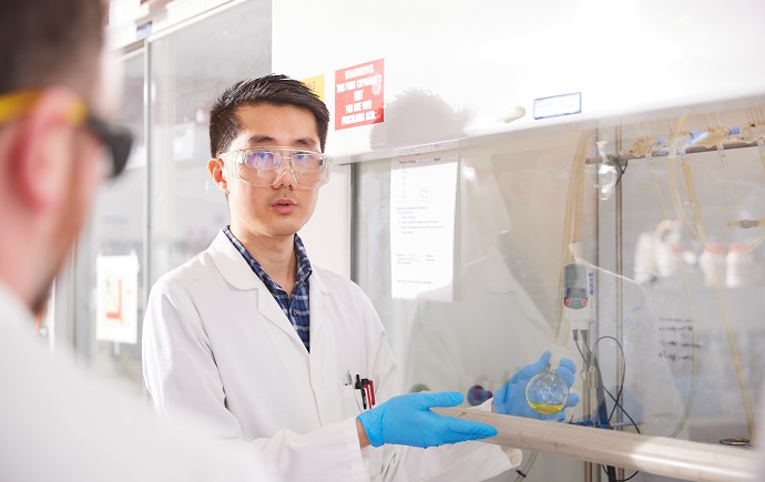 MedChem Australia researchers in the lab