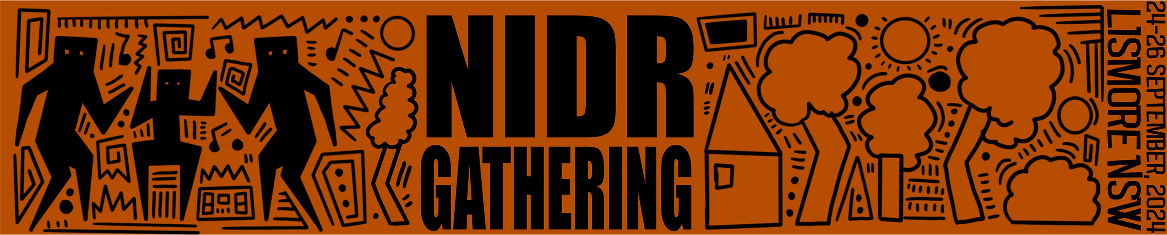 NIDR Gathering 2024 banner