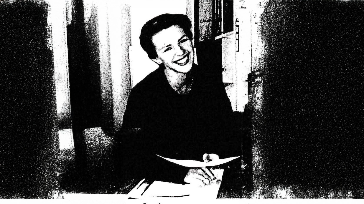Susan Paprica's photo that appeared in the February 1994 issue of Lawyer magazine. 