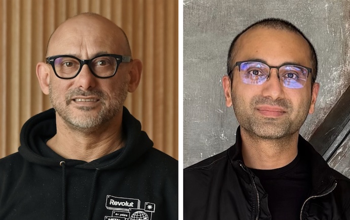 Mentor Michael Hendricks and mentee Vikrant Kapoor.
