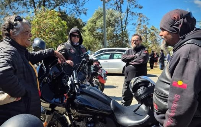 Red Rum Dumgan-Banji First Nations Harley Riders