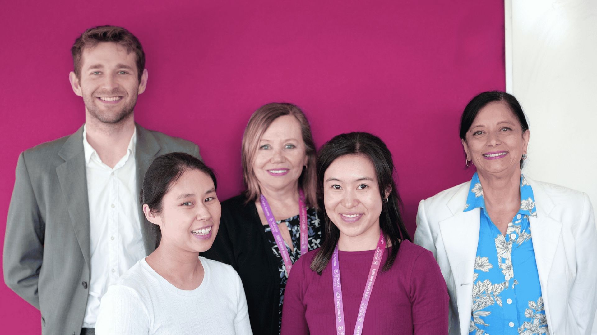Professor Jayashri Kulkarni AM (right) with her team