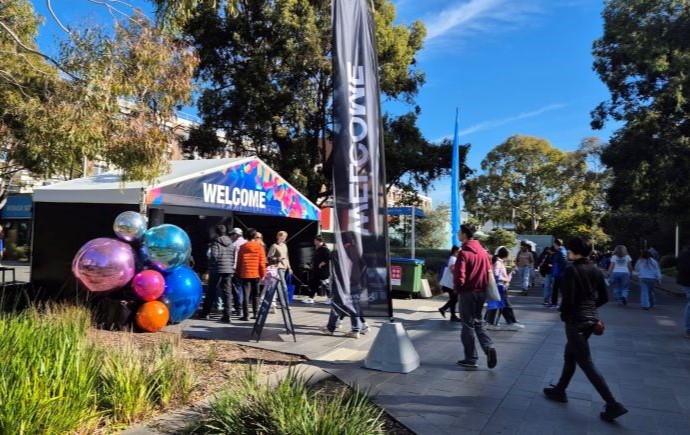 Entrance to Clayton Open Day