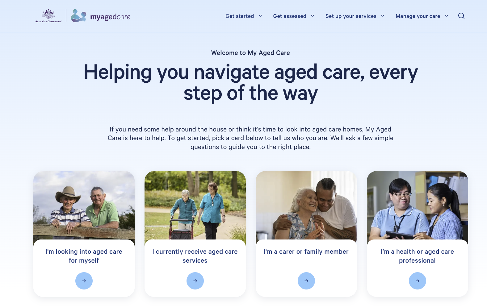 Australian Govn - My Aged Care
