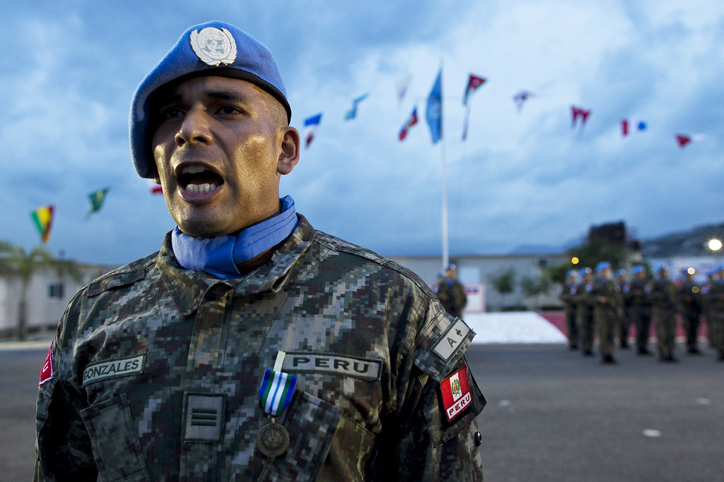 Peruvian soldier