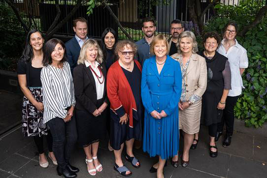 Group photograph of MonCOEH staff