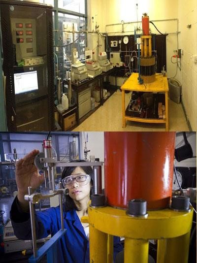 Deep geothermal testing facility