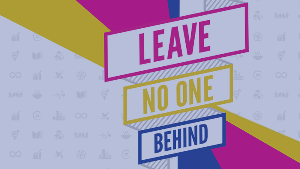 leave no one behind logo